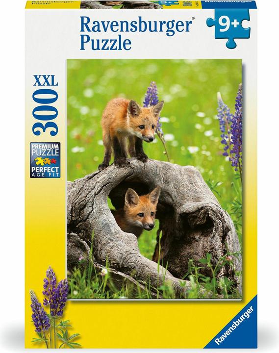 Actual product image Ravensburger Children's puzzle - 12000871 Cheeky foxes - 300 piece XXL puzzle for children aged 9 and over (300 pieces)