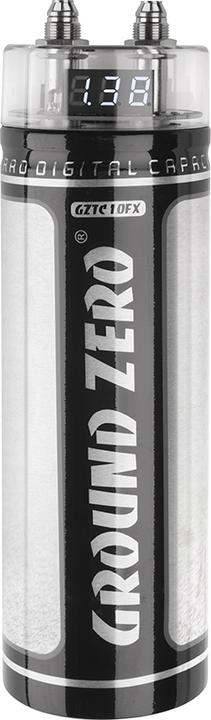 Produktbild Ground Zero GZTC 1.0FX Kondensator 1 Farrad Blaue Beleuchtung