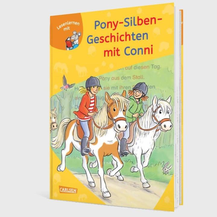 Actual product image LESEMAUS zum Lesenlernen Sammelbände: Pony-Silben-Geschichten mit Conni (German, Liane Tailor, Herdis Albrecht, Julia Boehme, 2024)