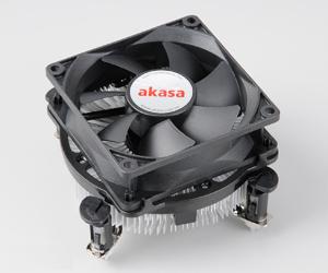 Produktbild Akasa Dual Socket Low Noise PWM CPU-Kühler für 775/115X (53 mm)