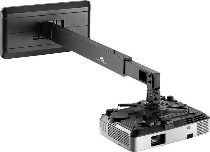 Actual product image Maclean TV MC-945 wall mount for short throw video projector mount 360° rotatable 15 kg (Wall)