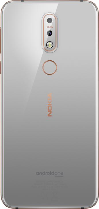 Produktbild Nokia 7.1 (64 GB, Steel, 5.80", Hybrid Dual SIM, 12 Mpx, 4G)