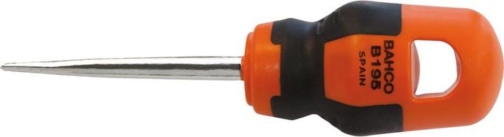 Produktbild Bahco BahcoFIT Schraubendreher für Schlitzschrauben, gerade, mit kurzem Gummigriff, 0,8 mm x 4 mm x 25 mm (Schlitzschrauben)