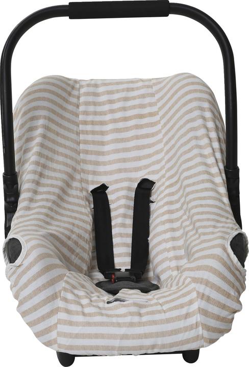 Beige gestreift