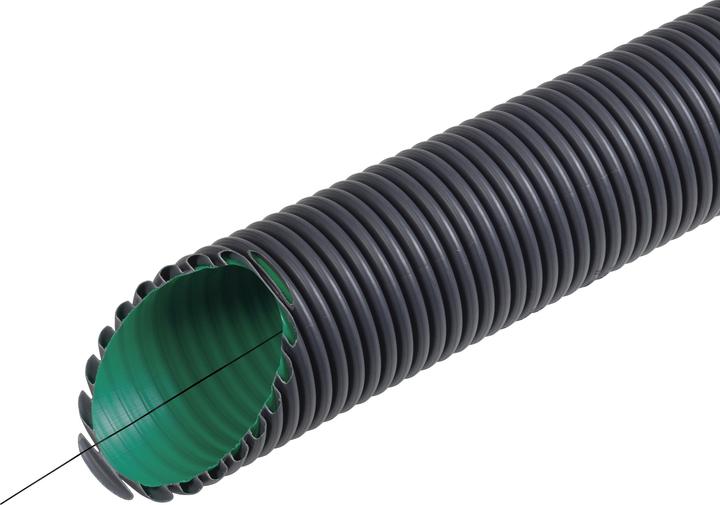 Immagine prodotto Fränkische Rohrwerke FRA Kabuflex R plus 40 Kabuflex R plus 40 flessibile in bobine da 50 m con retrattile (5000 cm)