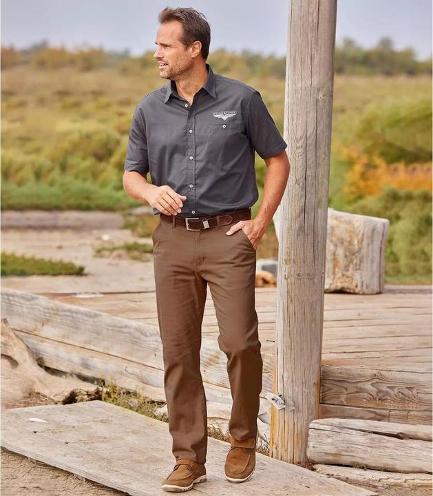 Produktbild Atlas For Men StretchChino Herbstwind (56)