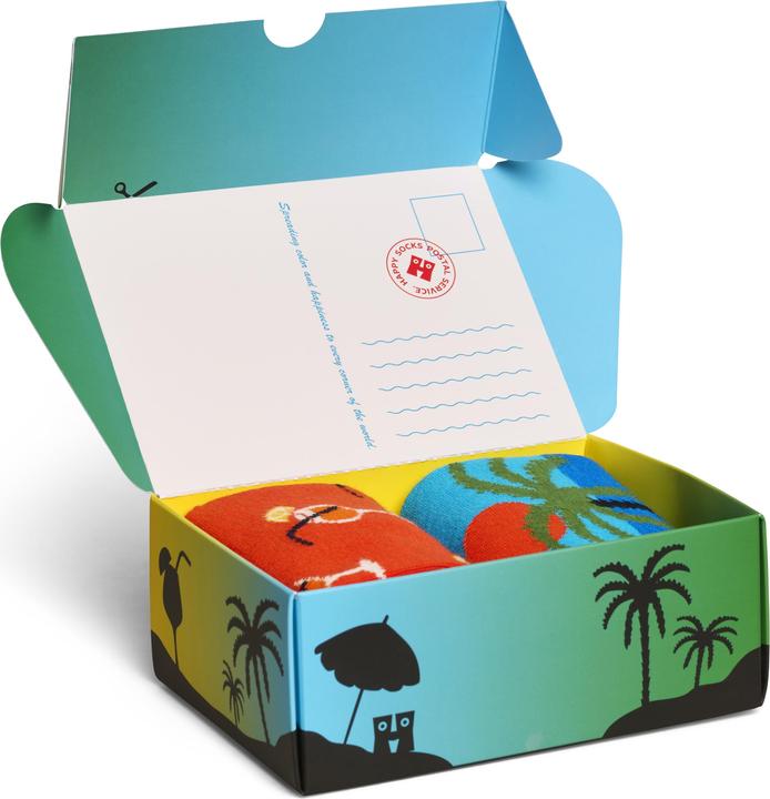Image du produit Happy Socks La vie à la plage (lot de 2, 41 - 46)