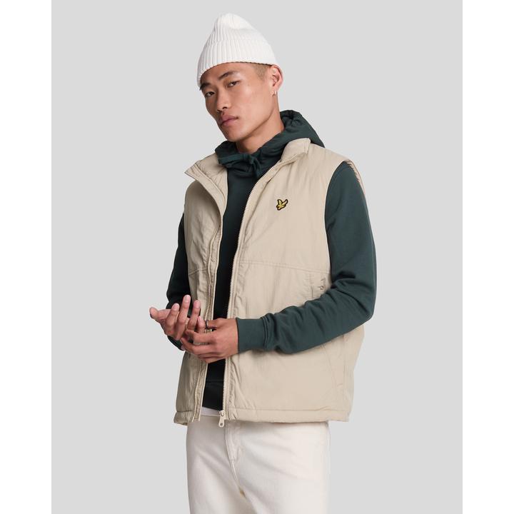 Produktbild Lyle and Scott ärmeose daunenjacke ye & scott (L)