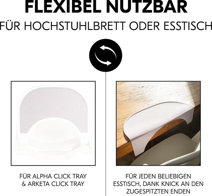 Actual product image Hauck Tray Speckle