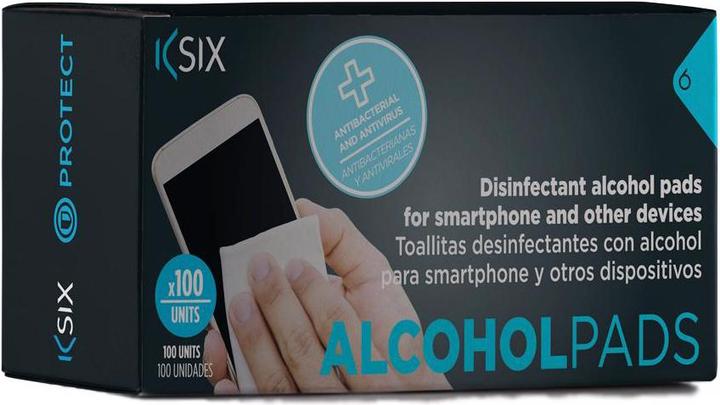 Produktbild KSIX Desinfektionsmittelpads für Smartphones