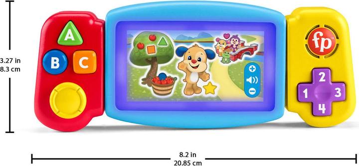 Immagine prodotto Fisher-Price Twist & Learn Gamer (DU, F, D, I, QE) (Tedesco, Francese, Italiano, Inglese)