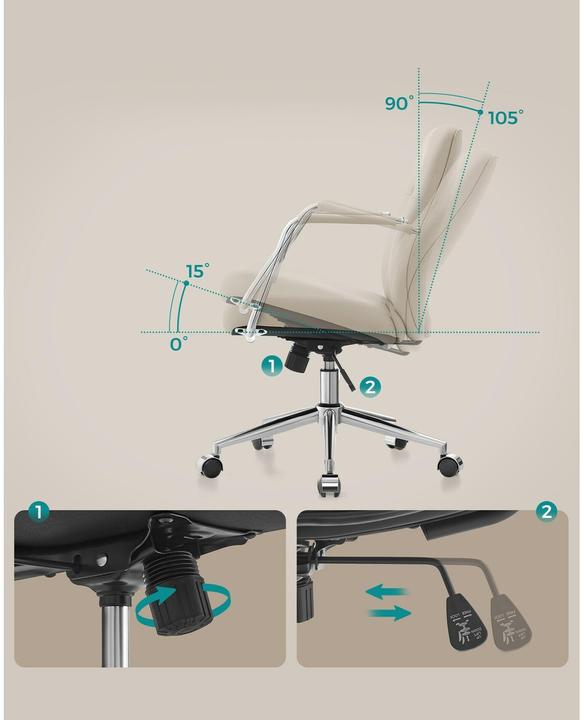 Actual product image Songmics Office chair