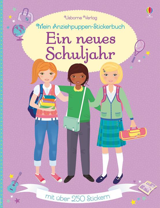 Image du produit Mon livre d'autocollants de poupées à habiller : une nouvelle année scolaire
