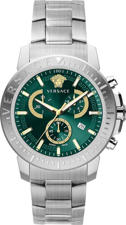 Image du produit Versace VE2E00821 New Chronograph Montre Homme 45mm 5ATM (Chronographe, 45 mm)