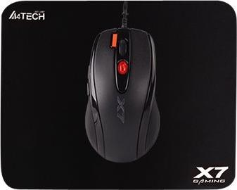 Actual product image A4Tech A4 TECH X-Game X-7120 A4TMYS46028 Mouse (optical, 3000 DPI, black color) (Cable)