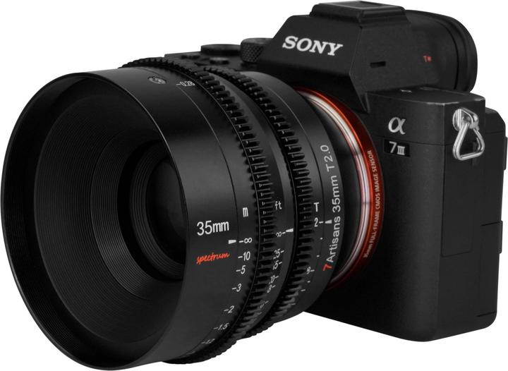 Image du produit 7artisans Focale fixe 35mm T2.0 - Canon RF (Canon RF, Plein format)