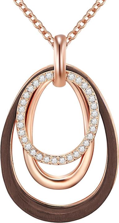 Actual product image Lulu & Jane Necklace with crystals by Swarovski® - 29501 (Metal alloy, 56 - 64 cm)