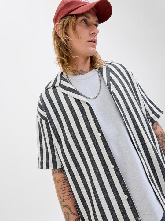 Produktbild Jack & Jones Jorsummer Structure Ss Shirt Styd Ss25 (L)