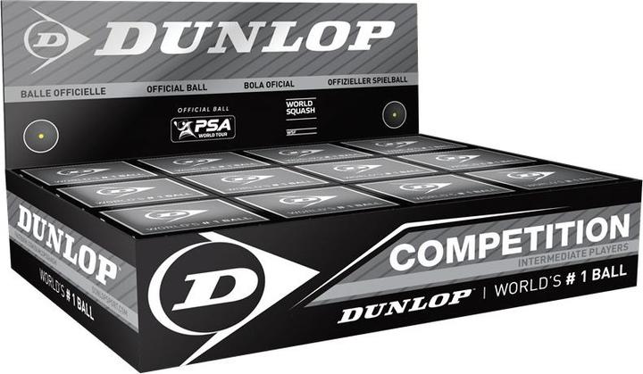 Dunlop Squashball COMPETITION 12-Box