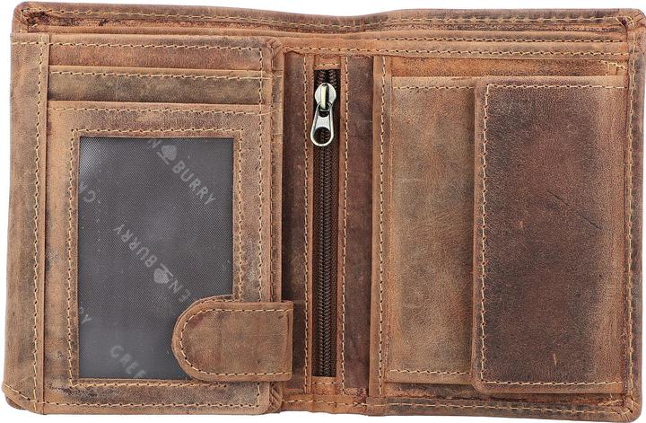 Immagine prodotto Greenburry Portafoglio vintage RFID in pelle 10 cm