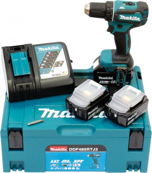 Produktbild Makita DDF485RTJ3 (Akkubetrieb)