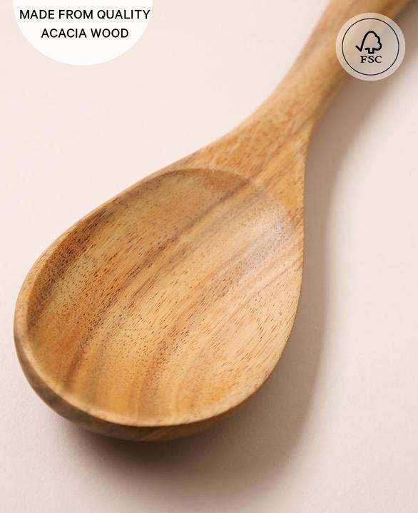 Actual product image Esmée 2-teiliges Salatbesteck aus Akazienholz, 26 x 7 cm (Salad servers)