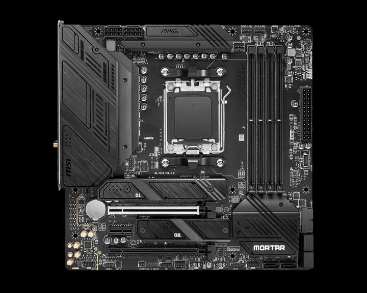 Produktbild MSI MAG B650M Mortar WIFI (AM5, AMD B650, mATX)