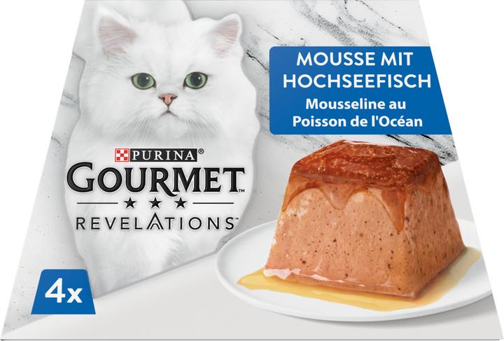 Actual product image Gourmet Revelations Mousse Hochseefisch mit Sauce (Adult, 1 pcs., 57 g)