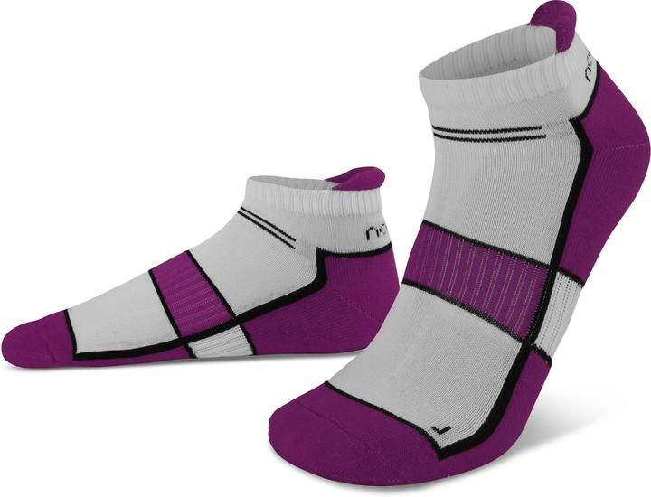 Normani 4 Paar Running Sneaker mit Fersenlasche