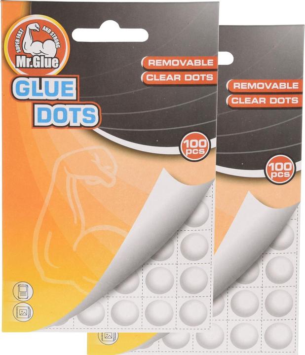 Produktbild Casativo Klebepunkte, 200 StÃ¼ck, selbstklebend