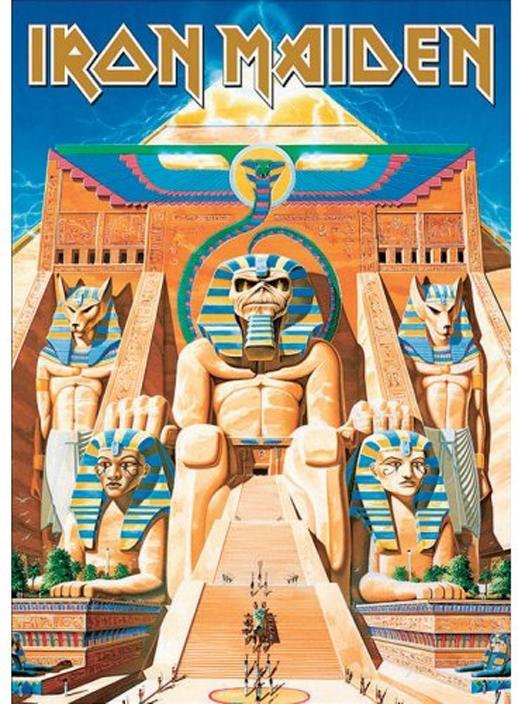 Produktbild Iron Maiden Powerslave Postkarte