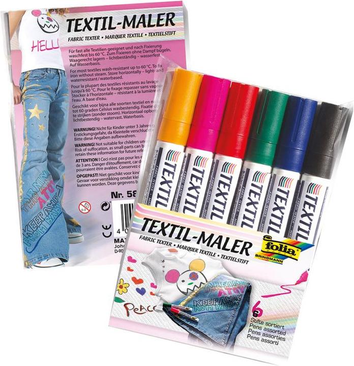 Actual product image Folia Textile painter (Sorted, 1 x)