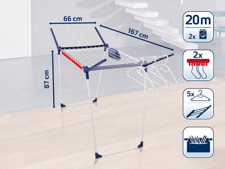 Actual product image Leifheit Pegasus 200 Comfort (20 m)