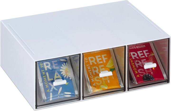 Image du produit Relaxdays Scatola porta-tè-e-tisane