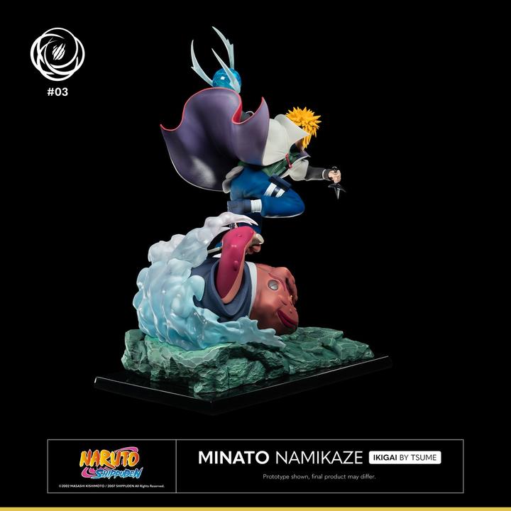 Actual product image Tsume Naruto Shippuden "Minato Namikaze" Ikigai 1/6 Statue
