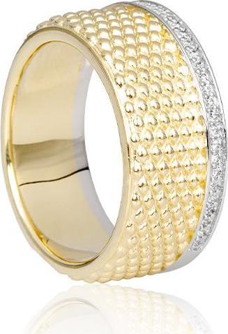 Produktbild Breuning RING - BRILL. 0,135 Ct. H/si (54, 750/18 K Gold)