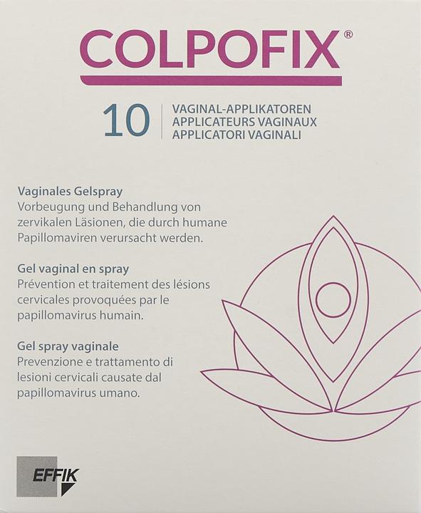 Produktbild Colpofix Vaginales Gelspray mit 10 Applikatoren (20 ml, Intimgel)