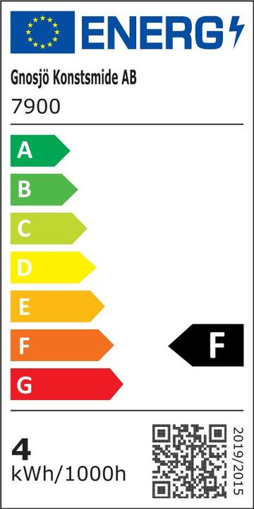 Label énergétique Konstsmide Monza (160 lm, IP54)