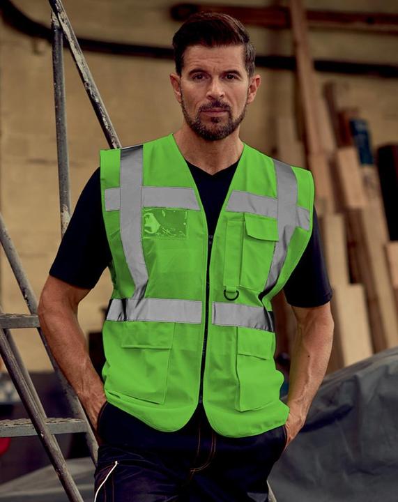 Image du produit Yoko Gilet HiVis Premium Executive (pack de 2) (L)
