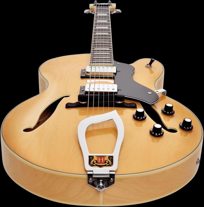 Actual product image Hagstrom Electric Guitar, HJ500, Natural Gloss (Electric guitar)