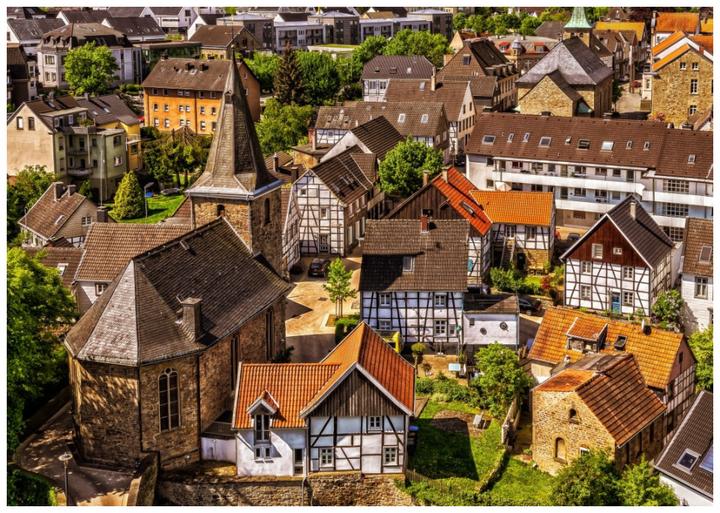 Produktbild Bluebird 70035 Puzzle 1000 pcs. Old Village (1000 Teile)