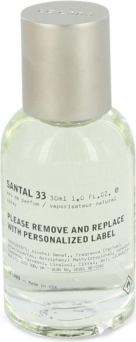 Le Labo Santal 33 by Eau de Parfum Spray (without packaging) 30 ml (Eau de parfum, 30 ml)