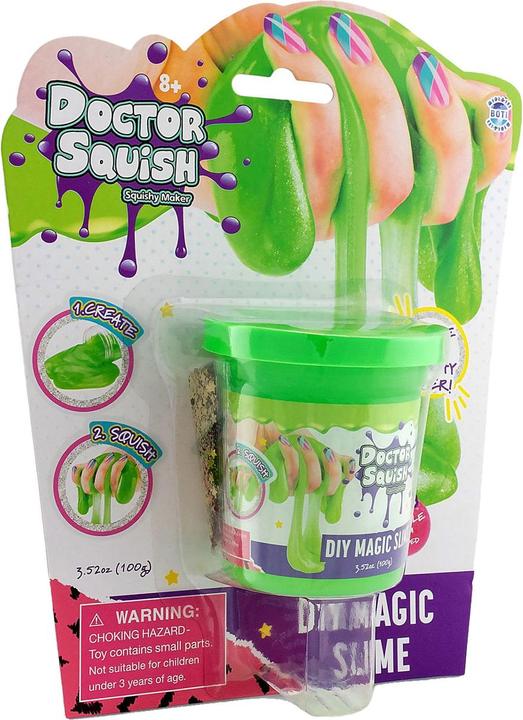 Produktbild Boti Doctor Squish Schleim - Grün, 100 Gramm
