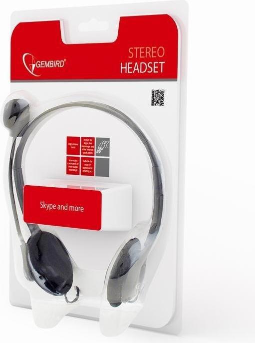 Image du produit Gembird MHS-123 Bandeau binaural Noir Casque (Filaire)