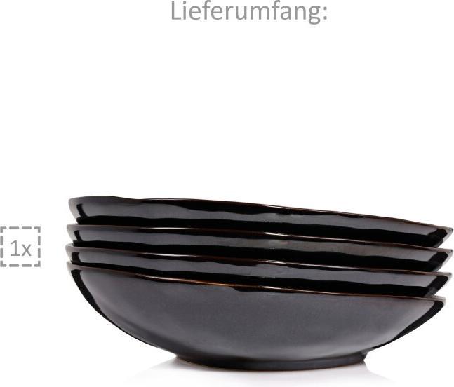 Produktbild Sänger Geschirr Pastaschalen Set Kopenhagen (24 cm, 1 l, 4 x)
