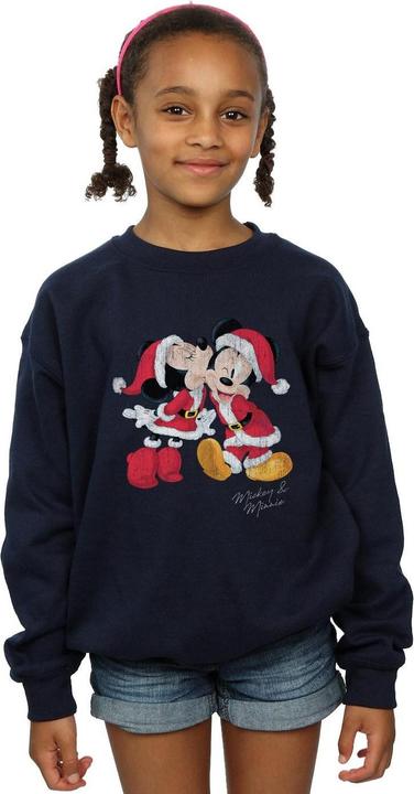 Image du produit Disney - Sweat MICKEY AND MINNIE CHRISTMAS KISS - Fille (152, 158)