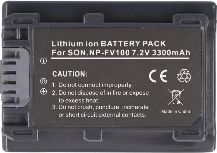 Image du produit AccuCell Batterie Sony NP-FV100, NP-FV90, Sony NP-FV70 (Batterie)