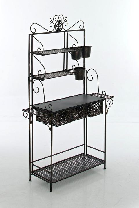 Image du produit Swisshandel24 XL étagère à plantes Shine, bronze