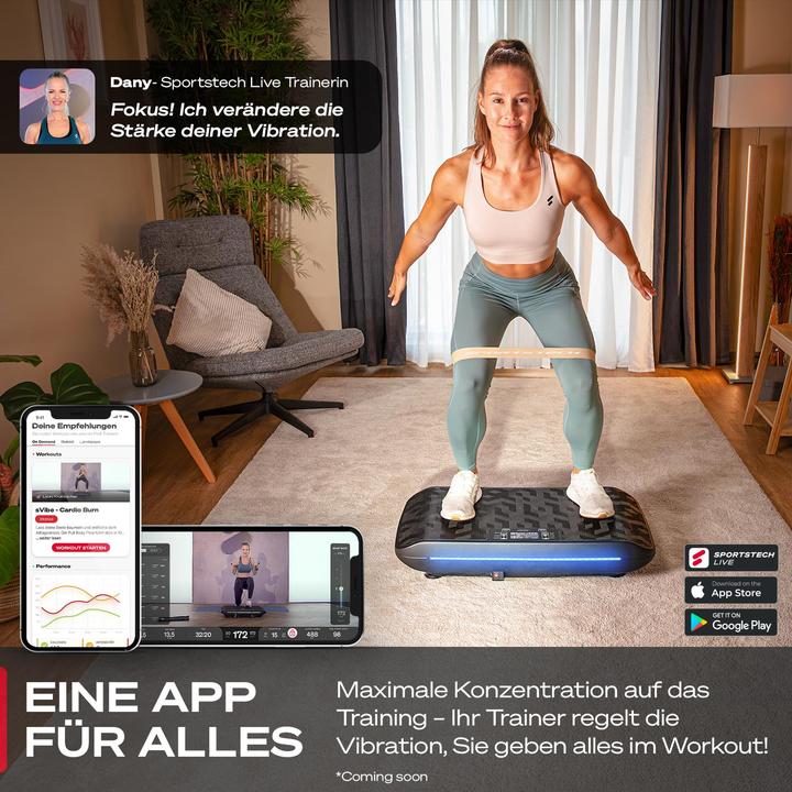 Produktbild Sportstech sVibe Vibrationsplatte