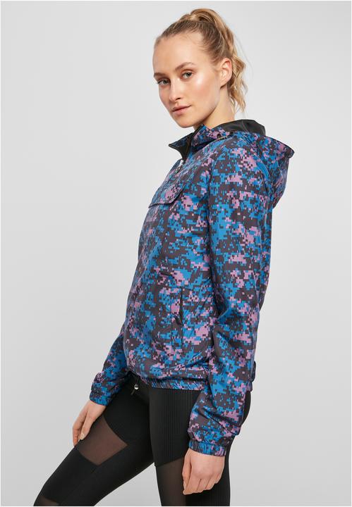 Actual product image Urban Classics Ladies Camo Pull Over Jacket - 2516 (XS)
